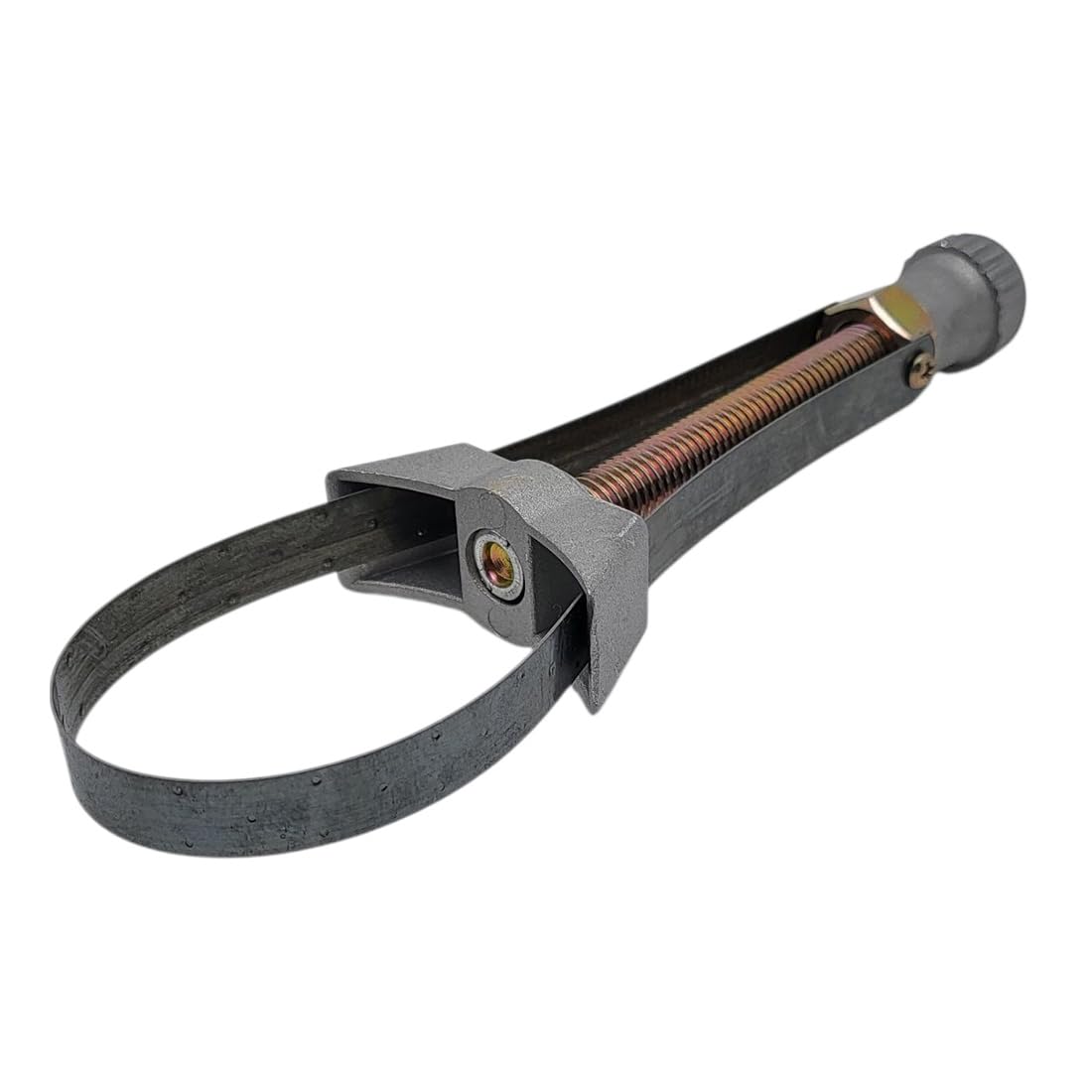 Chiave Filtro Olio Regolabile 60-115 mm per Auto Moto Camper, Fascia Acciaio Antiscivolo