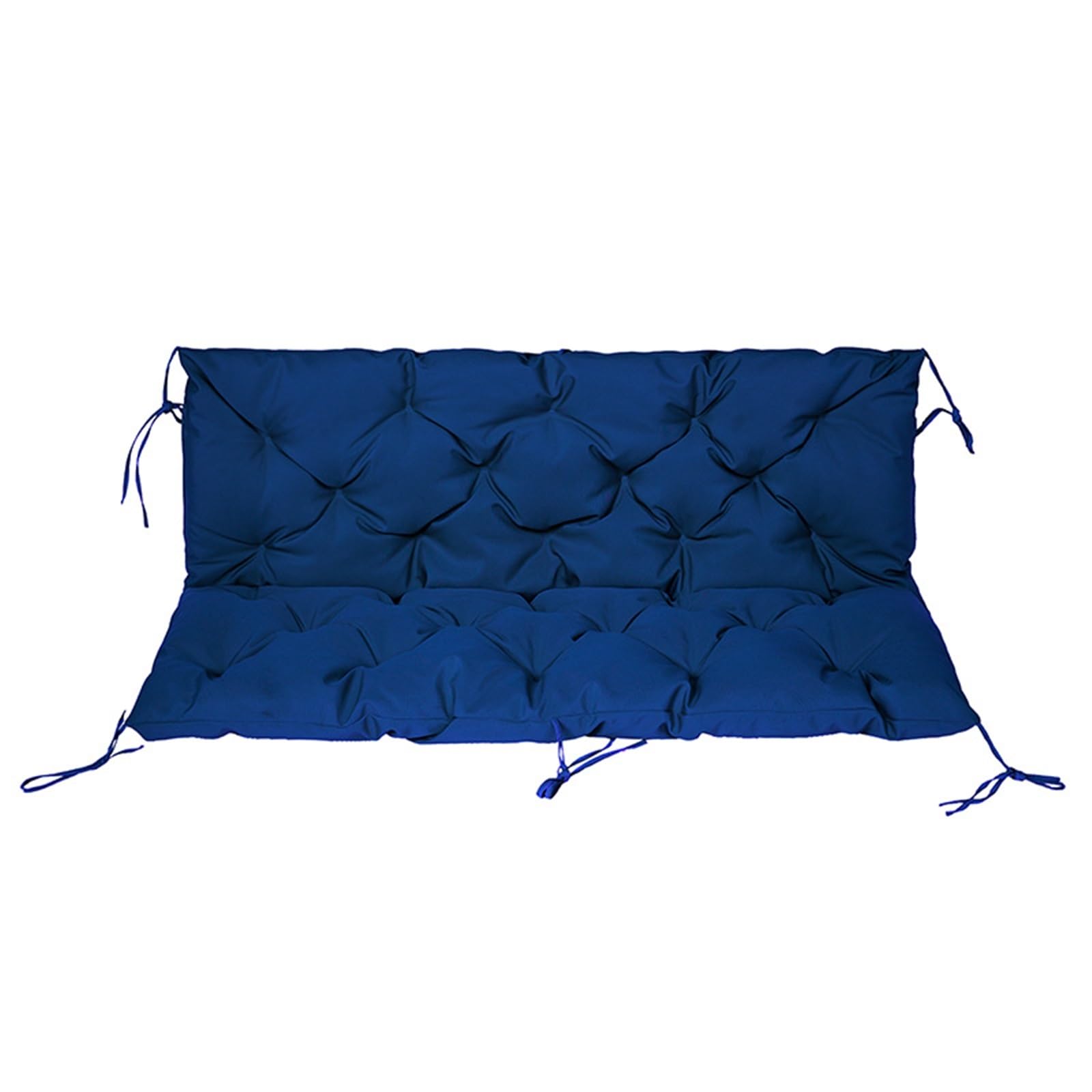 Swing Cushions Replacement, Outdoor Swing Bench Cushion with Backrest Thicken, Waterproof Porch Swing Cushions 2-3 Seater Outdoor Swing Cushions for Outdoor Garden Patio Furniture(Color 14,120cm)
