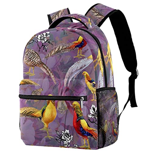 Sac à dos animaux motif oiseaux pour sorties et loisirs