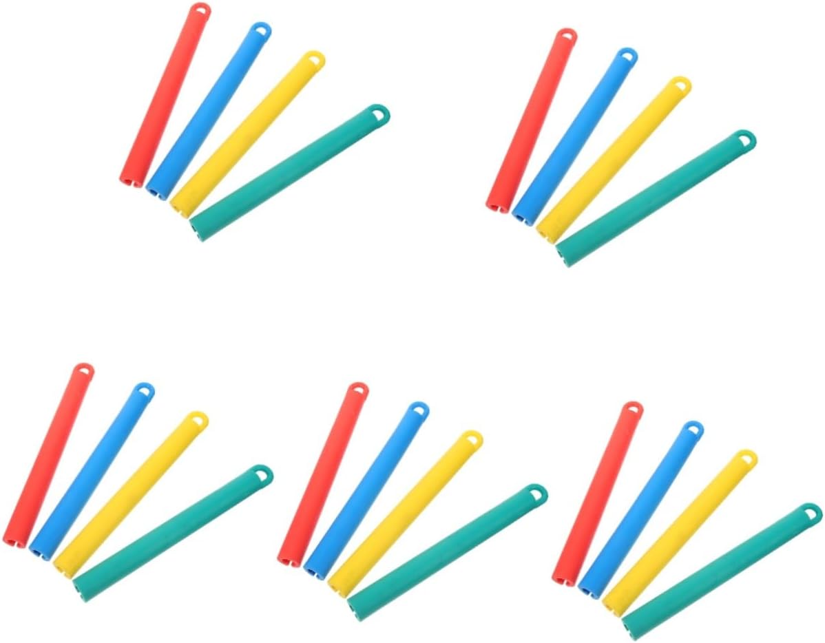 YARNOW 20pcs Pool Cue Hangers Billiard Stick Storage Holders for Easy Organization and Wall Display Fit for All Cues Convenient and Space-saving