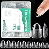 Matériau de haute qualité : nos faux ongles sont fabriqués en matériau PMMA de haute qualité, léger, transparent, doux et robuste. Ne vous inquiétez pas de la casse ou des plis.