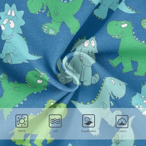 Little Girl Underwear Toddler Panties Kids Undies Dinosaur Print Soft Cotton Briefs 2T-8Y3