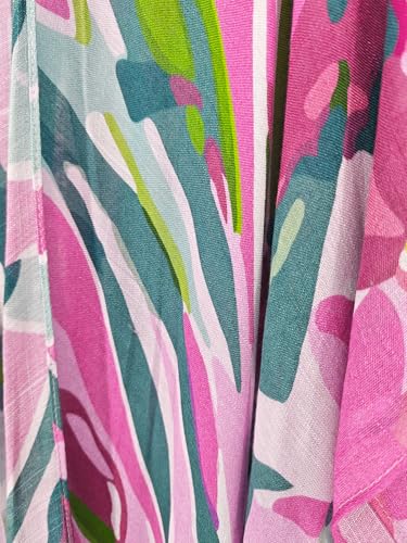 Image of Spicy Sandia Kimonos for Women Floral Beach Cover Up Loose Swimsuit Bathing Suit Coverup Cardigan for Summer Swimwear