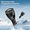 24W Car Charger with Aromatherapy Diffuser Function,Car Aroma Diffuser with 3 Levels of Adjustable Intelligent Diffuser with 3 Bottles Essential Oil(cologne) #1