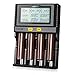 Produktbild Batterie ladegerät, Akku Batterieladegerät Universal Ladestation LCD-Display 4 Schacht Plug für Li-Ion IMR Ni-MH Ni-Cd AAAA AAA AA Batterien Akku
