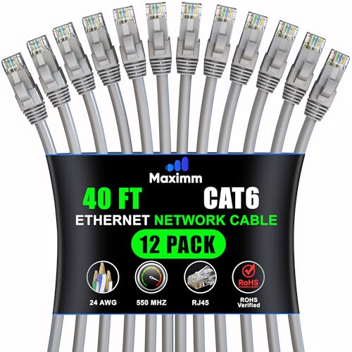 Câble LAN Cat 6 de 12m pour résoudre les problèmes de connexion Wi-Fi instable