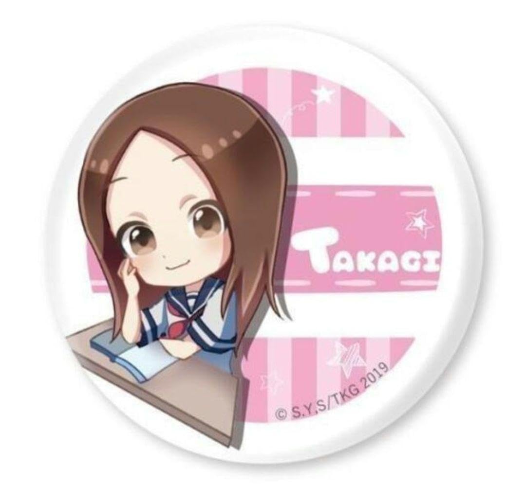 からかい上手の高木さん 缶バッジ 一般社団法人setouchiとのしょう(旧小豆島とのしょう観光協会