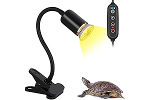 DOMICA Dimmable UVB Light, for Reptile Basking