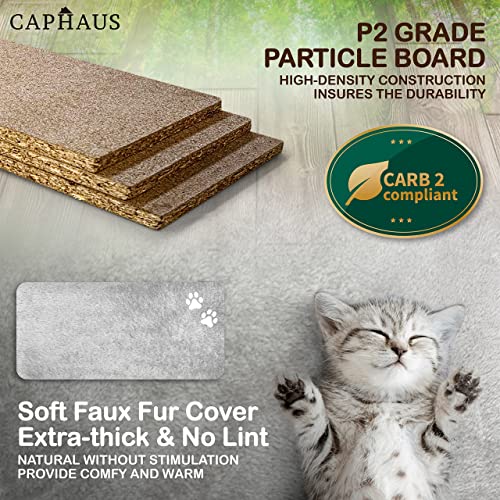 Torre para gatos CAPHAUS 70 pulgadas multifuncional miniatura 6