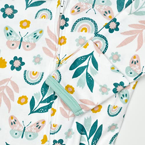 Image of HonestBaby Baby 2-Pack Organic Cotton Footed Pajama Sleep & Play