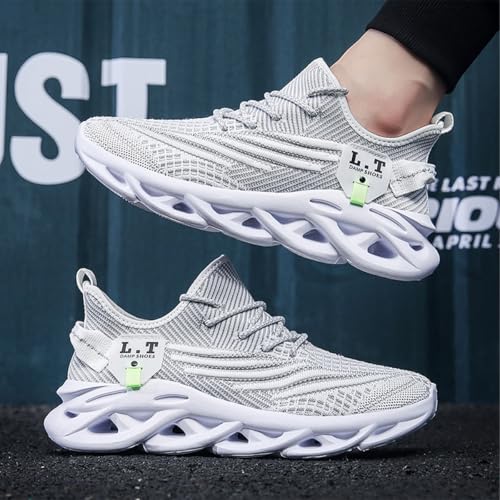 Image of Mens Running Walking Tennis Shoes Mens Casual Fashion Gym Hiking Shoes for Men Sneakers Work Breathable Comfortable Lightweight