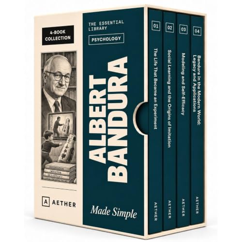 Albert Bandura Made Simple : Why You Learn by Watching, Not Just Doing Audiolibro Por The Aether Library arte de portada