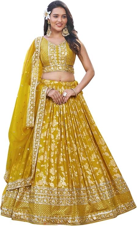 New Ready to Wear Lehenga Choli Navratri/Diwali/Events for Women, Bridesmaid, Party, Festival