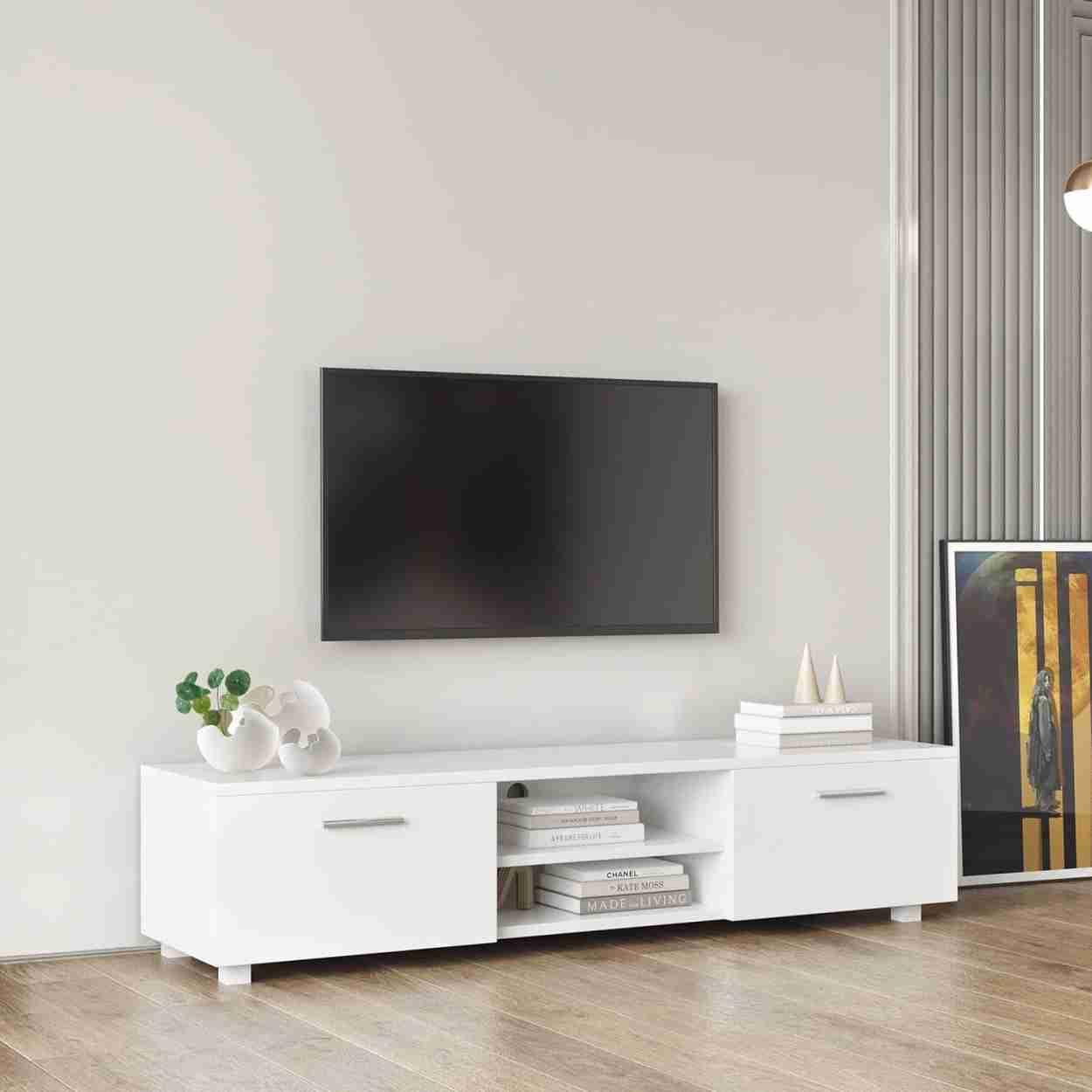 TV Entertainment Unit, Modern Media Cabinet Stand