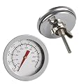 2X BBQ Thermometer Gauge - Barbecue BBQ Pit Smoker Grill Thermometer Temp Gauge - 2Pack
