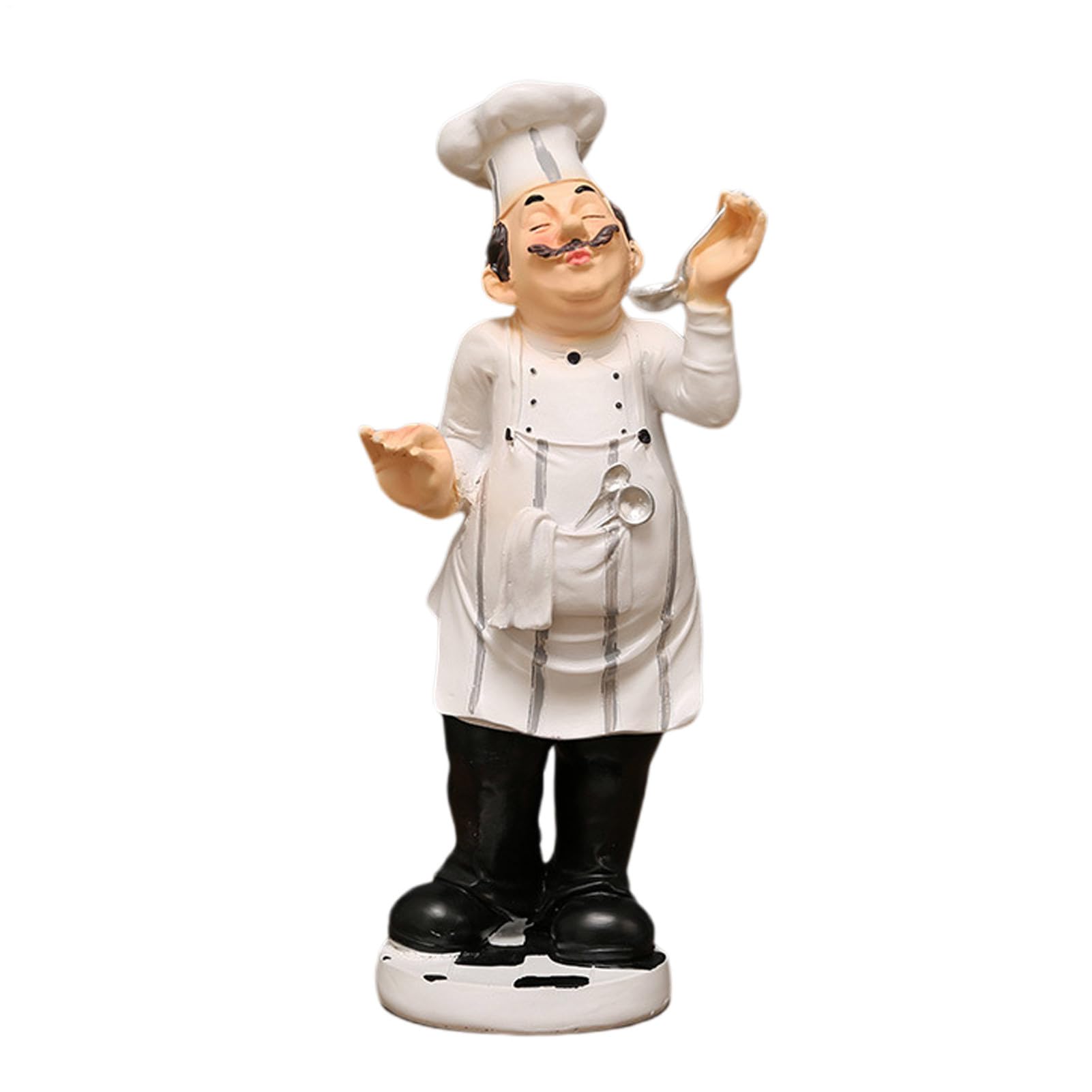 Figurine de comptoir de chef cuisinier et statues de centres de table