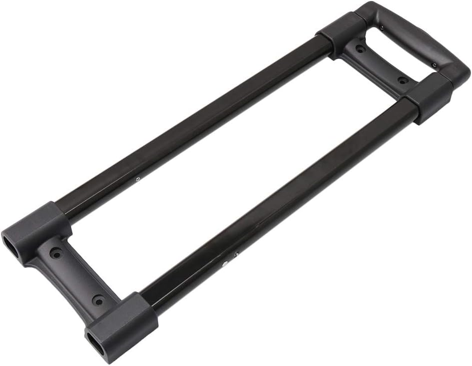 BQLZR R003 DIY Plastic 20 inch Traveling Luggage Telescopic Handle Replacement Repair Parts Suitcase Aluminium Alloy Pull Out Rod Heavy Loads 19.29x6.1inches