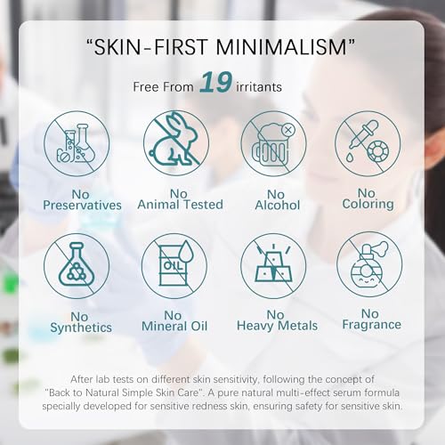 YMEYFAN Post Microneedling Serum, After Microneedling Care, Tremella Extract+Freeze-Dried Hydrolyzed Collagen Serum, All Preservatives-Free, Instant Deep Hydration Smoothing, Soothing for Sensitive Skin(25ml)