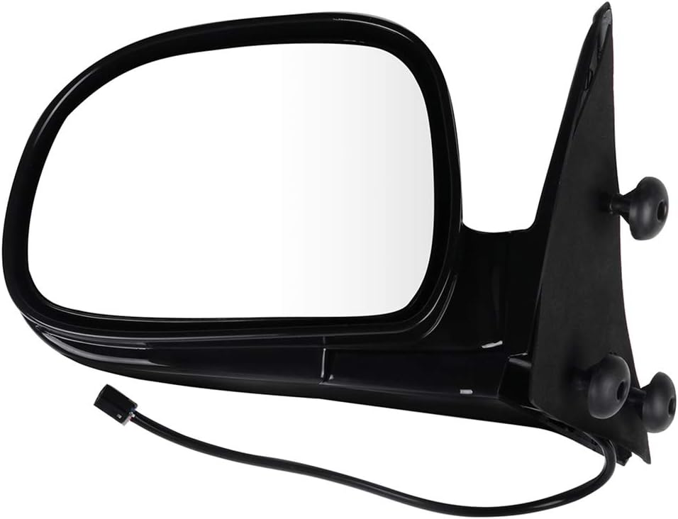 Driver Side View Mirror Fits 1995-1997 For Chevy Blazer S10 For GMC Jimmy S-15 1994-1997 S10 Pickup, Power Operated Manual Fold Door Mirror GM1320127
