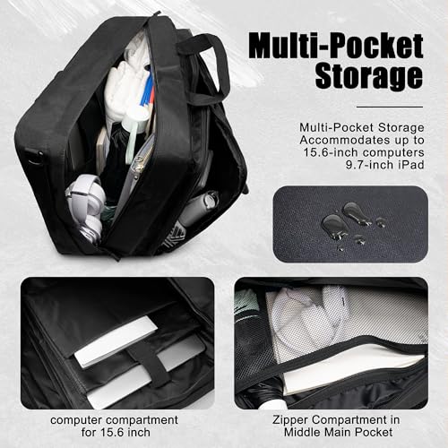 MANETTA 3-in-1 Laptop Briefcase for Men