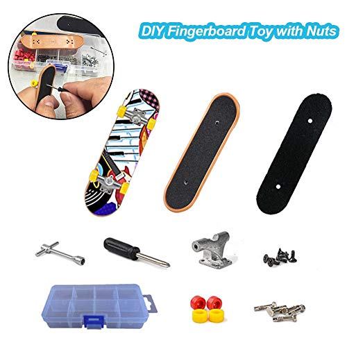 Bestshop 1PCS Finger Skateboard Bikes Fingerboards Finger Bicycle Mini Finger Sports Regali di Compleanno Bomboniere per Ragazzi e Ragazze