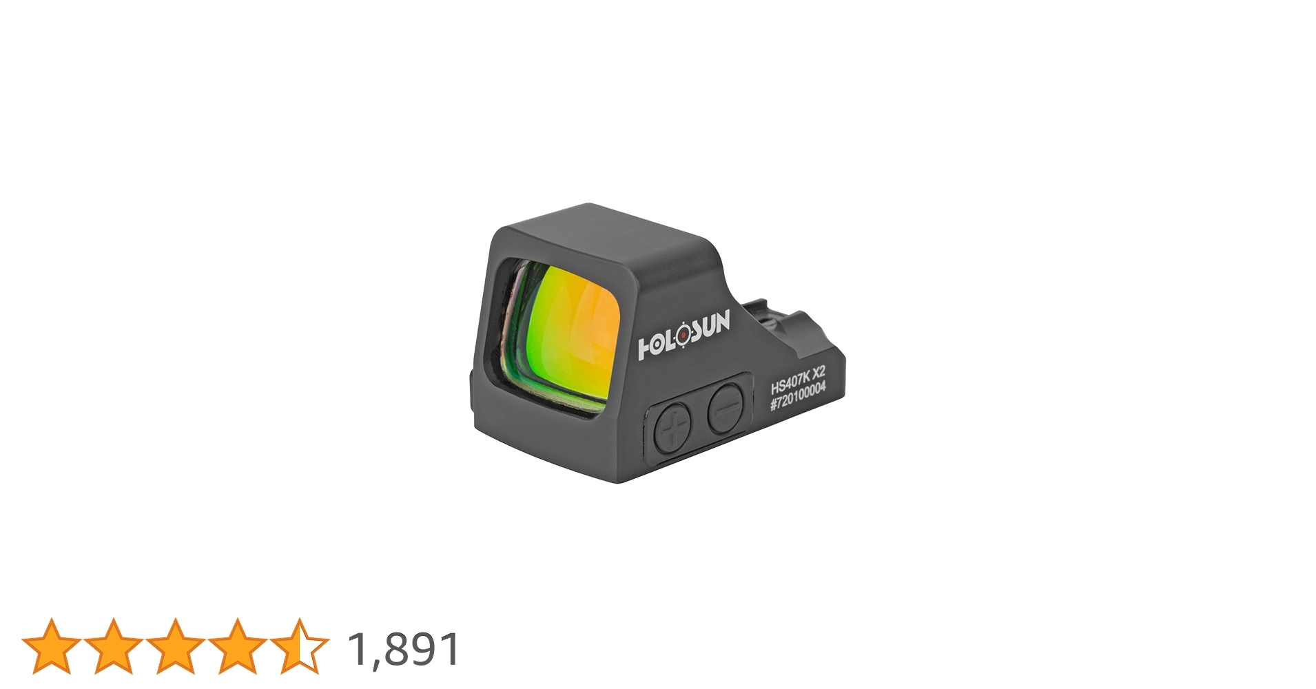 Amazon.co.jp: HOLOSUN HS407K-X2 Classic Reflex Red Dot Only Sight
