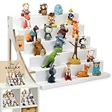 stadtecken® Magnetisches Regal für Musikbox-Figuren – Passend für Kallax und mehr | Optional mit Platz für Toniebox | Geeignet für ca. 50 Figuren | Weiß (PureFiguren)