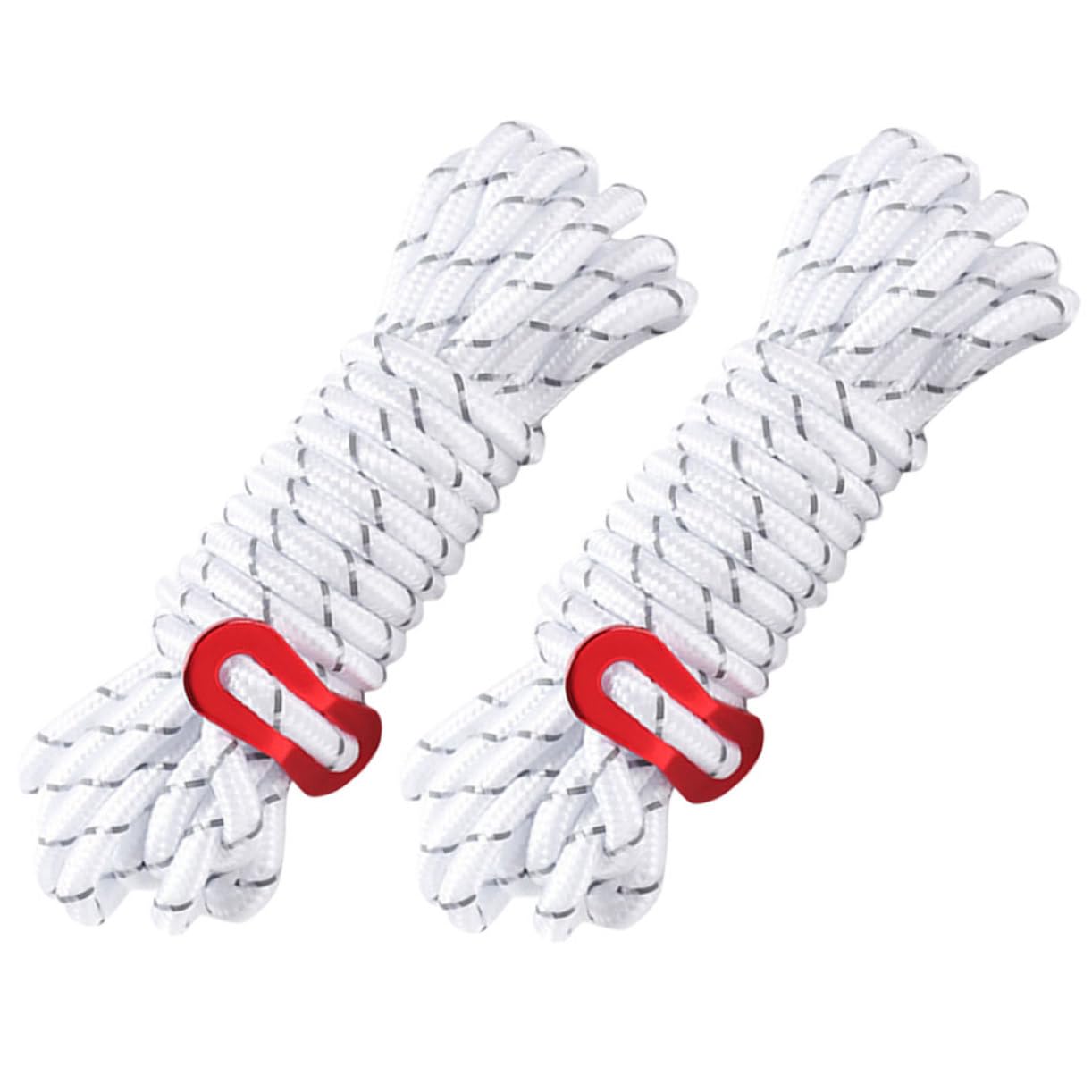 BESPORTBLE 4sets Adjustable Tent Ropes Tent Tie Ropes Outdoor Canopy Camping Gear 2pcs*4