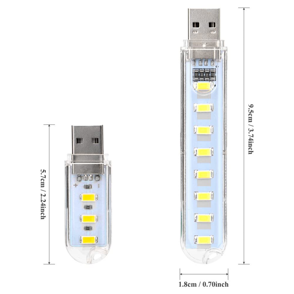 Luce LED Atmosfera USB, Luce ad Atmosfera RGB con USB Type-C e Sensore Luce LED Atmosfera USB, Luce ad Atmosfera RGB con USB Type-C e Sensore