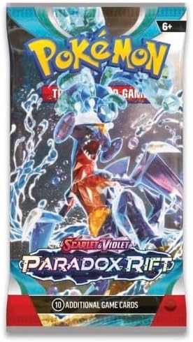 Pokemon Scarlet & Violet Paradox Rift Booster Pack miniatura 1