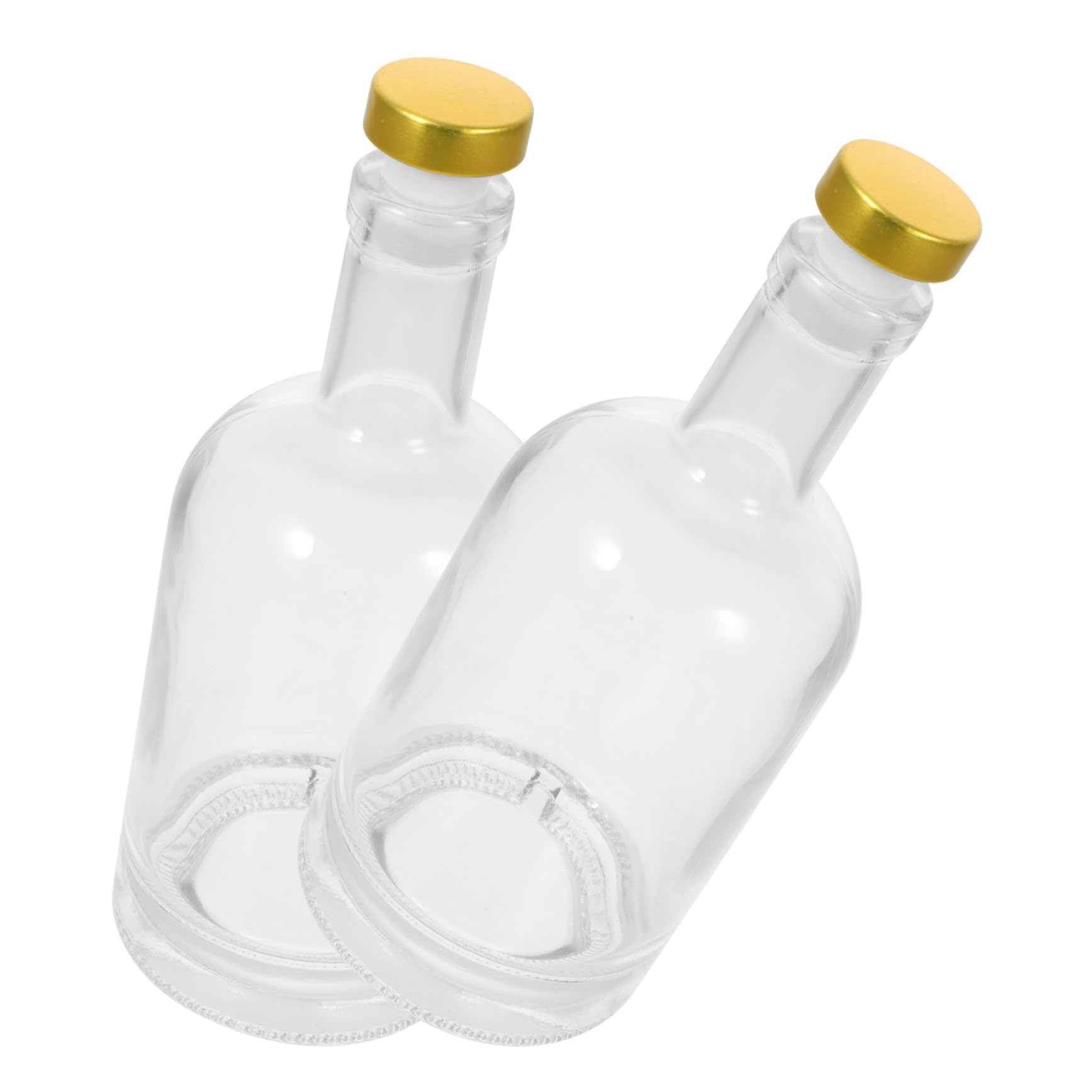 Pack Dickwandige Glasflasche 375ml für Spirituosen und Wein