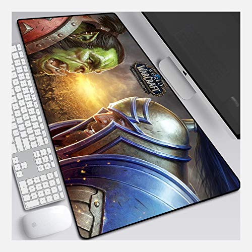 World of Warcraft tapis de souris grand format pour stabiliser votre clavier