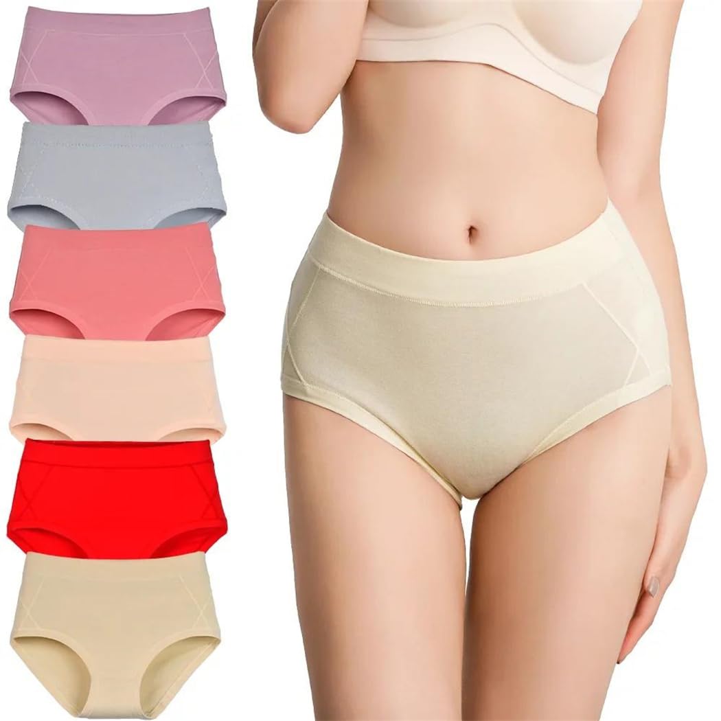 Biancheria intima da donna in cotone tinta unita morbida traspirante ad alta elasticità biancheria intima mutande femminili