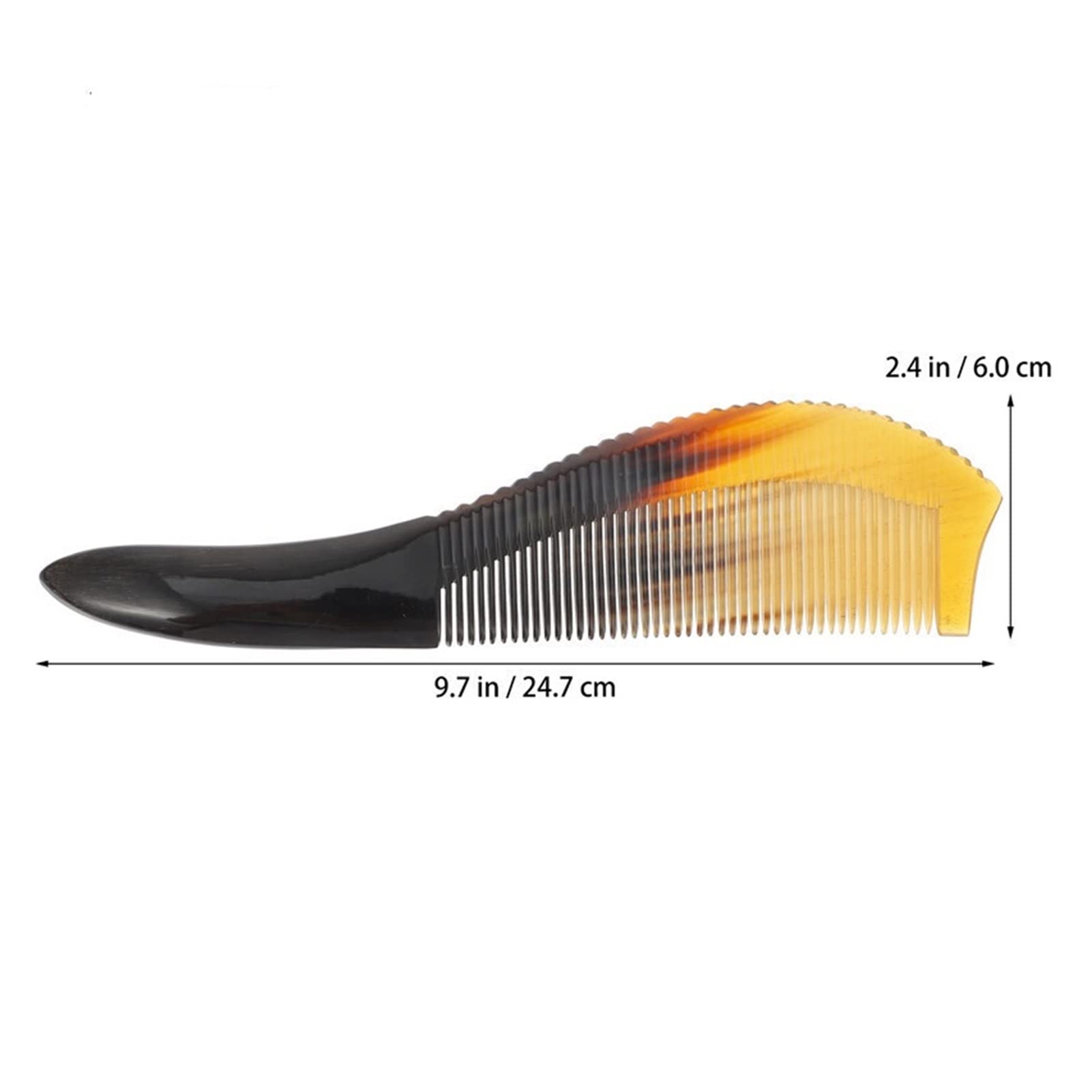 Natural Comb Anti-Fall-Fall-Fall-Fall-Hauskamm (Color : Horn Comb)