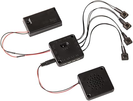 Cosplay Sound Effects Module. DIY Audio MP3 Sound Chip with 4 Push Buttons, 8MB Memory. Add Sound Effects or Music to Your Cosplay Costume Accessories, Crafts, Props and Replicas.