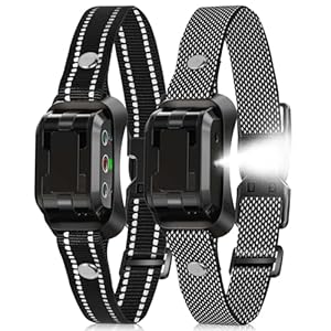 Citronella Bark Collar 2 Pack [No Citronella Refill] Citronella Dog Collar, Level 3 Sensitivity Adjustable Citronella Dog Bark Collar, Safer Anti Barking Control Spray Collar for L/M/S Dogs(2 Pack)