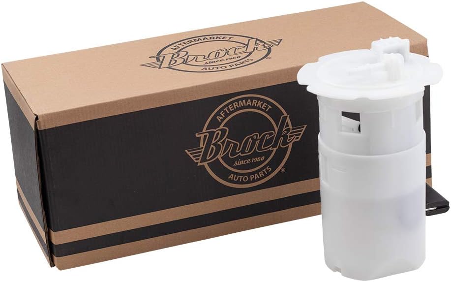 Brock Replacement Fuel Pump Assembly w/ 1 Tube Port Compatible with 2002-2006 Sentra 1.8L 2.5L 17040ZG50C