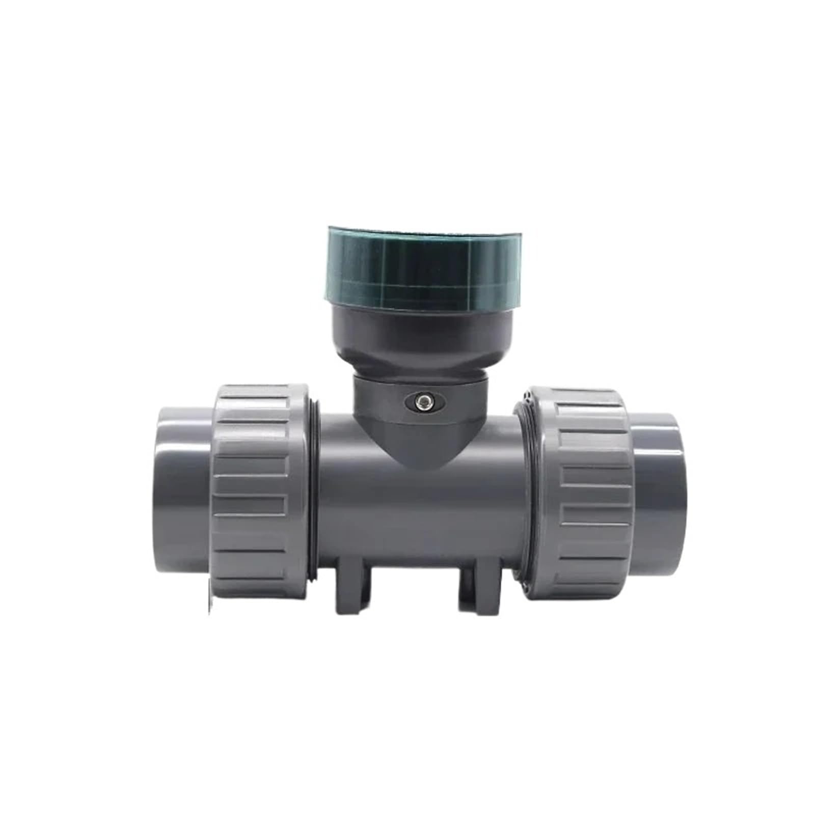 JVDDI PVC Digital Water Flow Meter With LCD Display RS485 Output Acid Alkaline Resistant Pipe Sensor For Irrigation(ZJPVC-LCD-DN40)
