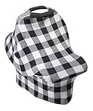 Car Seat & Nursing Cover Keep Your Baby Cozy, Protected & Happy When You're On the Move Soft & Silky Breastfeeding Canopy The MUST HAVE Item For New Parents