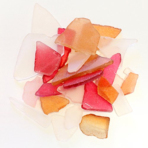 Gathered, by BCI Crafts Decorative Sea Glass, Red & Brown Mix, c1 - Image 2