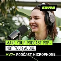 Shure MV7+ Dynamisches Podcast-Mikrofon USB-C und XLR - Schwarz – Ansicht 5