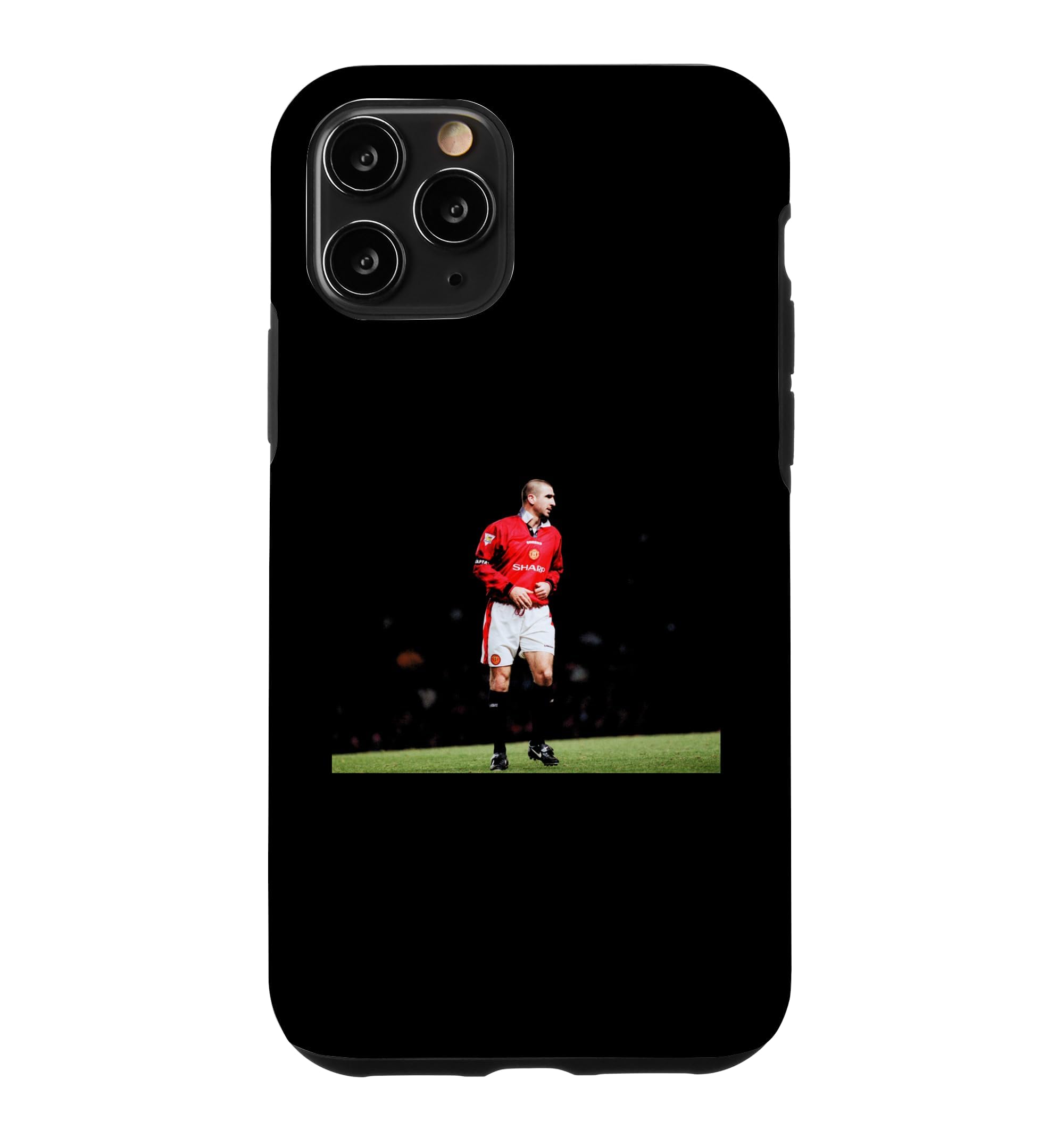 Man Utd Franc Eric Cantona World Cup Football 1996 Case for iPhone 11 Pro