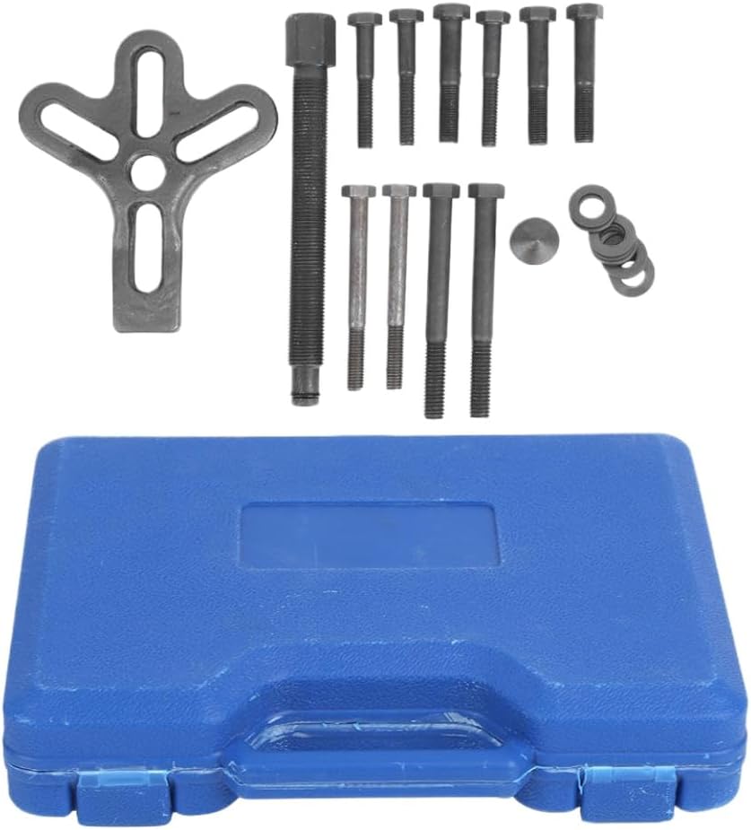 Car Steering Wheel Puller Kit Compatible With Harmonic Balancer Gear Pulley And Damper