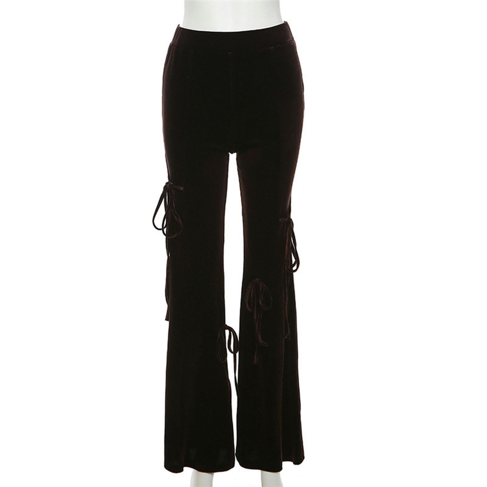 Conjunto de otoño K22P38052-S con pantalones casuales y chaleco de pelo