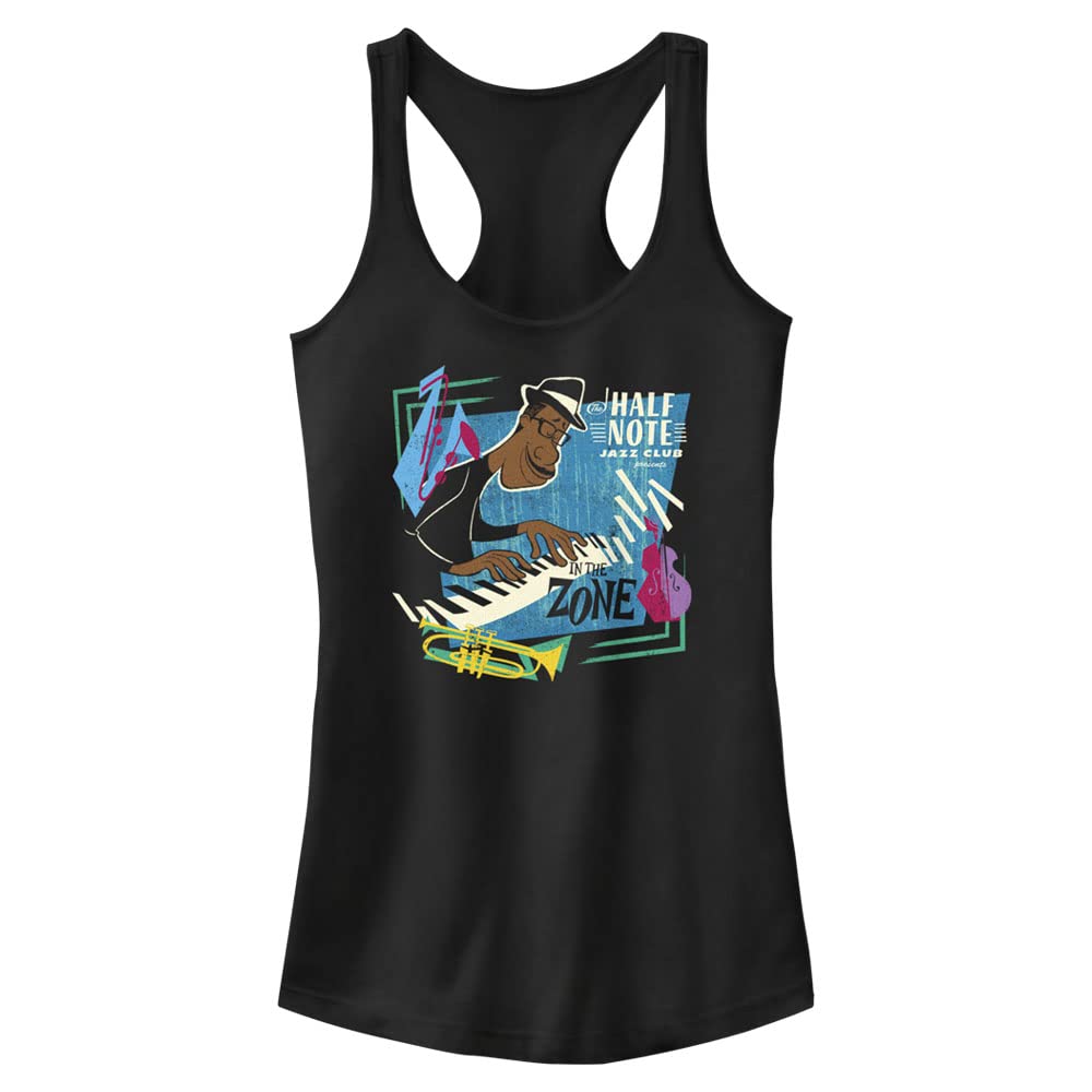 Pixar Women's Soul in The Zone Joe Junior's Racerback Tank Top