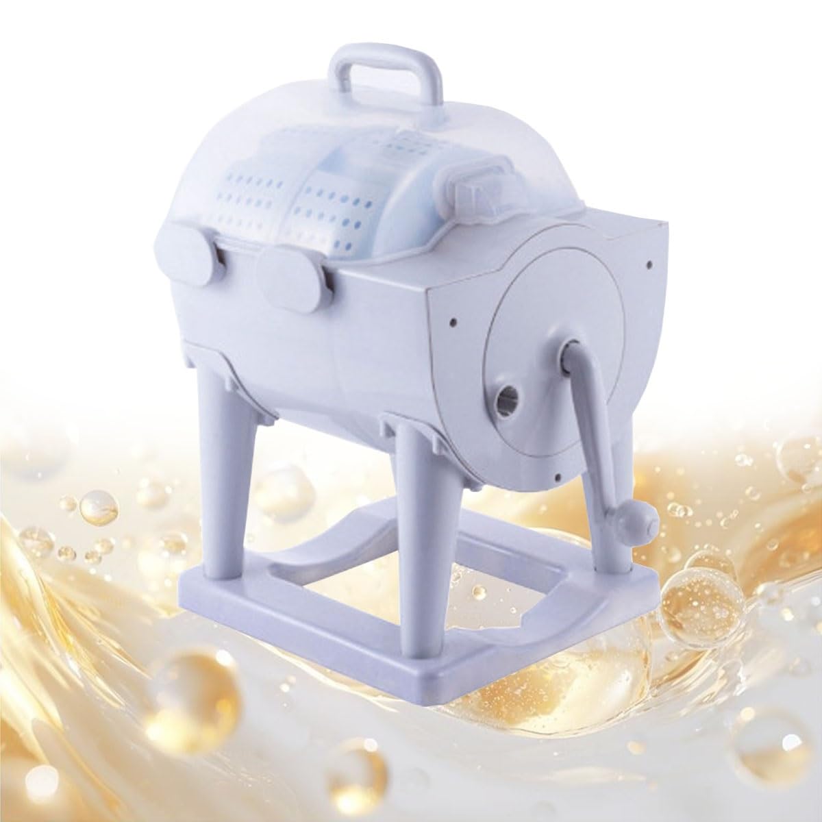 Generic Portable Washer 2 In 1 Mini Manual Washing Machine And Dehydrator Combo 38x35x60cm/15x14x24in Travel Washing Machine For Apartment & Tiny Spaces, Gray, FBFNDBBBX-GRAY-38X35X60CM/15X14X24IN