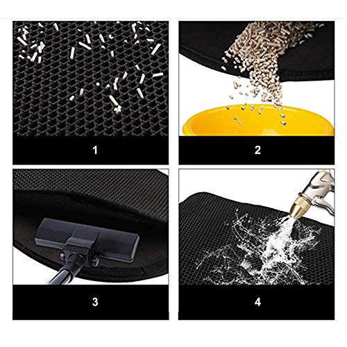 Tapete de areia para gatos,Funien Tapete de maca de gato dupla camada antiderrapante Animais de esti