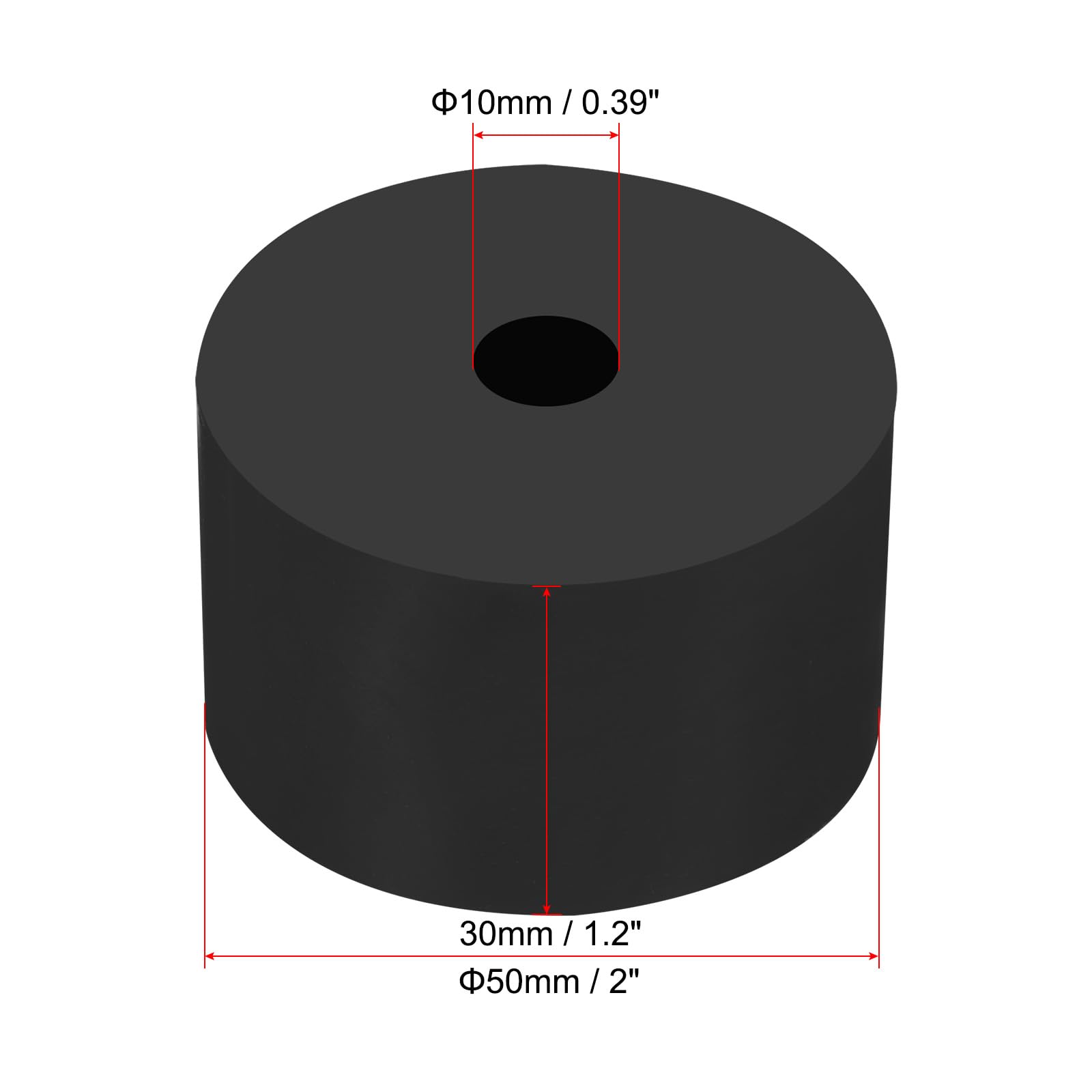 PATIKIL Multi Purpose Rubber Spacer - Image 2