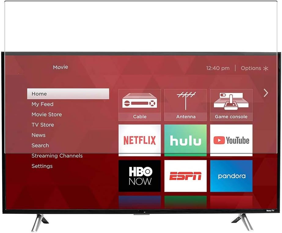 3 Pack Screen Protector Film, compatible with TCL 32 HD Roku TV LCD TV TPU Guard （ Not Tempered Glass Protectors ）