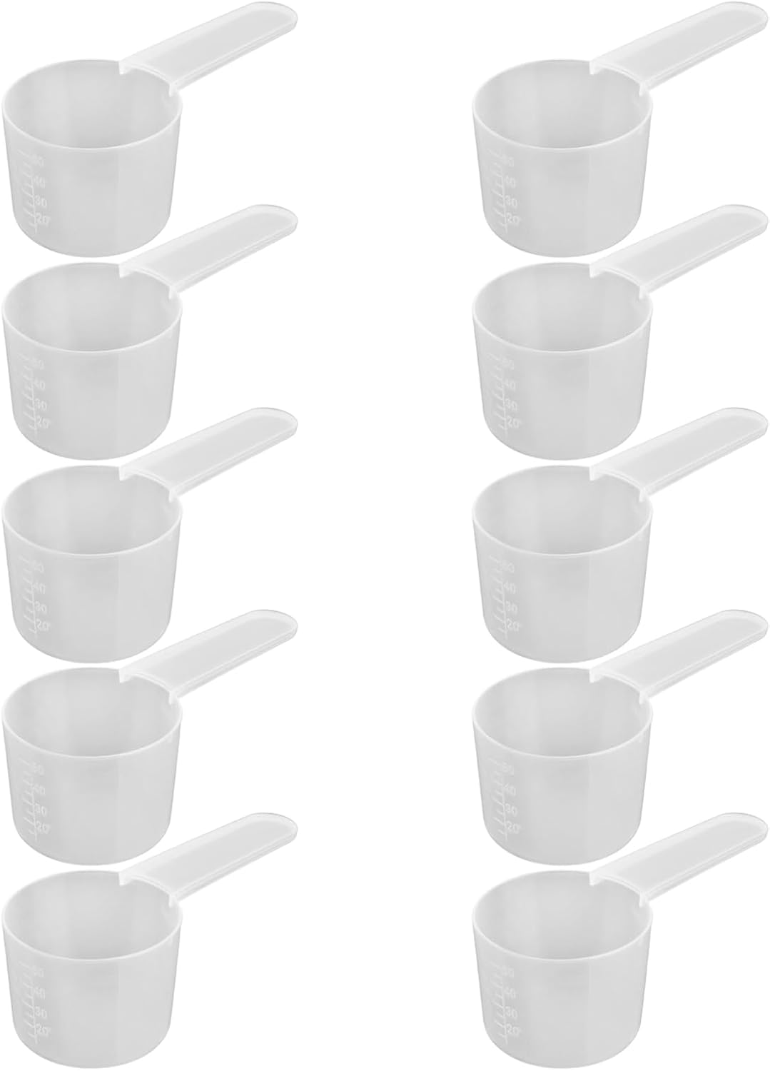 Graduated Measuring Cup Clear Portion Tool with Easy-Read, 30g
